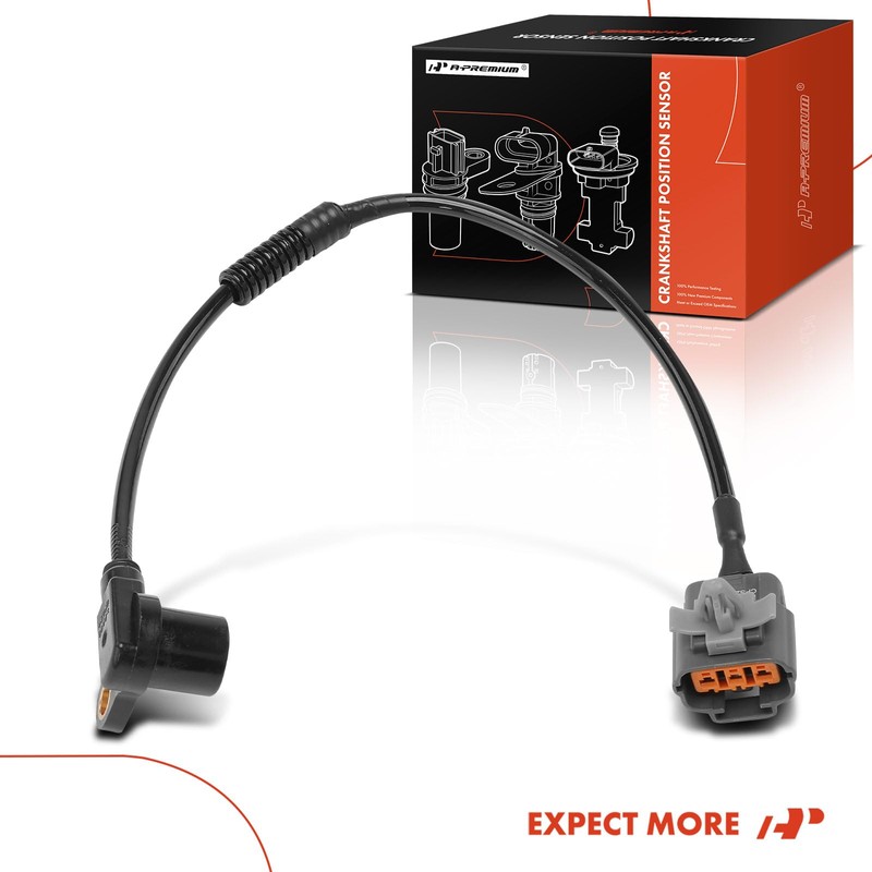 A-Premium Engine Crankshaft Position Sensor Compatible with Mazda Miata 1996-1997
