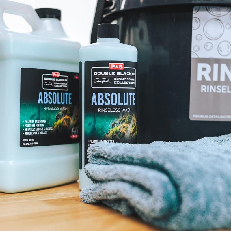 P&S Detail Product Absolute Rinseless Wash – Soap Alternative, Emulsifies