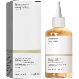LUHI Ácido Glicólico 7 Solución 240ML, Exfolia, Ácido Glicólico 7 Tonifica,glycolic acid, Exfolia y Rejuvenece tu Piel, Rejuvenece la Piel, Reduce... 