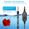YukiHalu Small Submersible Aquarium Heater, Adjustable Mini Fish Tank Heater