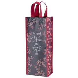 Wit! Gifts, Talk Recycled Wine Bag
