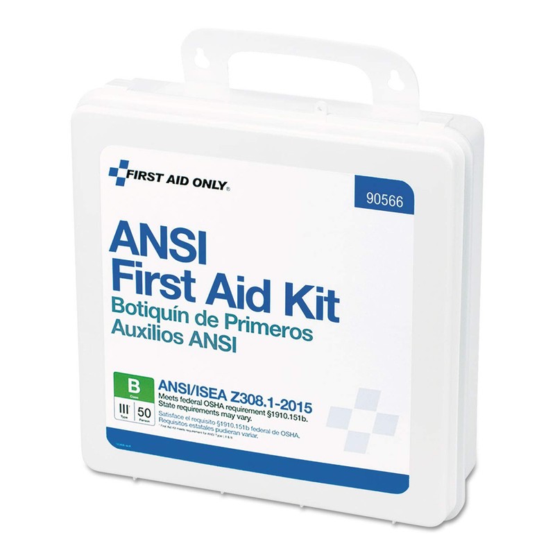 First Aid Only 90566 ANSI B 2015 and OSHA Compliant