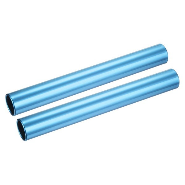 M METERXITY 2 Pack Relay Track Baton - Smooth Aluminum