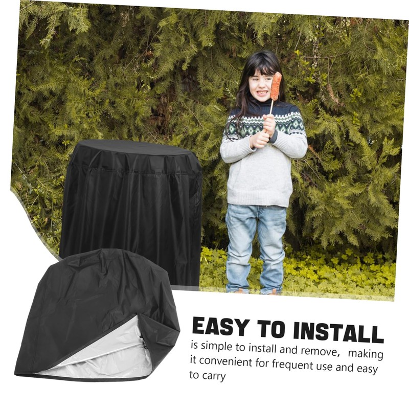 Outanaya Weatherproof BBQ Grill Cover Heavy Duty Outdoor Grill Protector