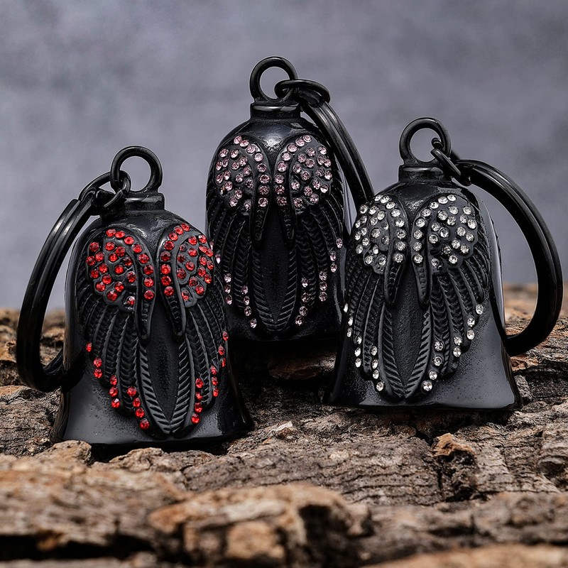 Motorcycle Women Bells - Motorcycle Angel Bell for Men Women,Bell
