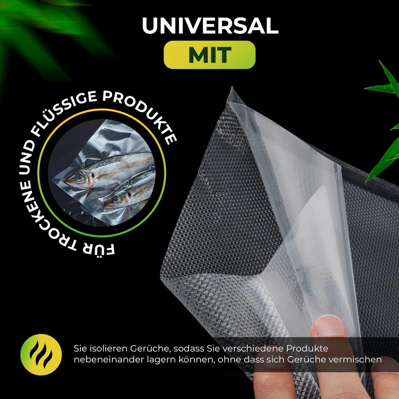 Embossed Vacuum Pouches 170x250 mm (100 pcs.)