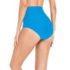 Upopby - Calzones de bikini de cintura alta para mujer,