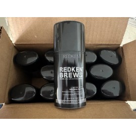 Redken DEALER LOT:  12 PCS / 1 CASE Redken Brews Work Hard Molding Paste 3.4 oz Pump