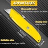 JOYUMY 2 Pack Retractable Utility Knife, Aluminum Shell, Premium Box