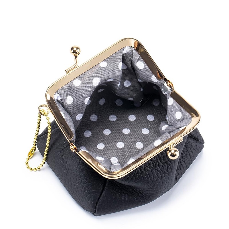 Yocipa Genuine Leather Coin Purse, Coin Purse, Women's, Mini Wallet,