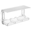 CORHAD Clear Window Bird Feeder with Suction Grip Outdoor Feeding