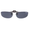 Cliponkeeper Japan-Made Polarized Front-Wrap Clip-On Sunglasses, UV Protection, Lightweight, Flip-Up,