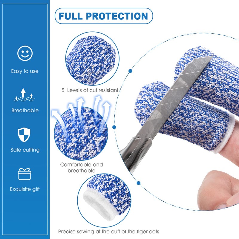 Raiten 9 Pcs Finger Guard Set for Cutting Include 4