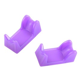 Baluue 8pcs Nail Polisher Handle Holder Rack for Manicure Professionals Portable Design for Nail Salon Supplies Easy to Use and Space-saving Random