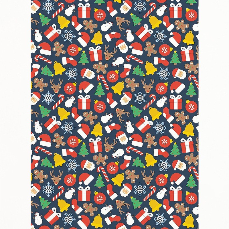 CafePress Christmas Party Pattern Standard Size Playing Cards