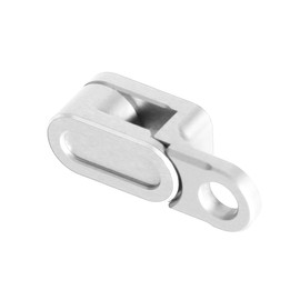 Motorbike CNC Sensor Cable Clamp Holder Compatible with DAX 125 ST125 ST-125 2018-2024 MONKEY 125 2018-2024 CT125 TRAIL 125 Hunter Cub 2018-2024（silver）