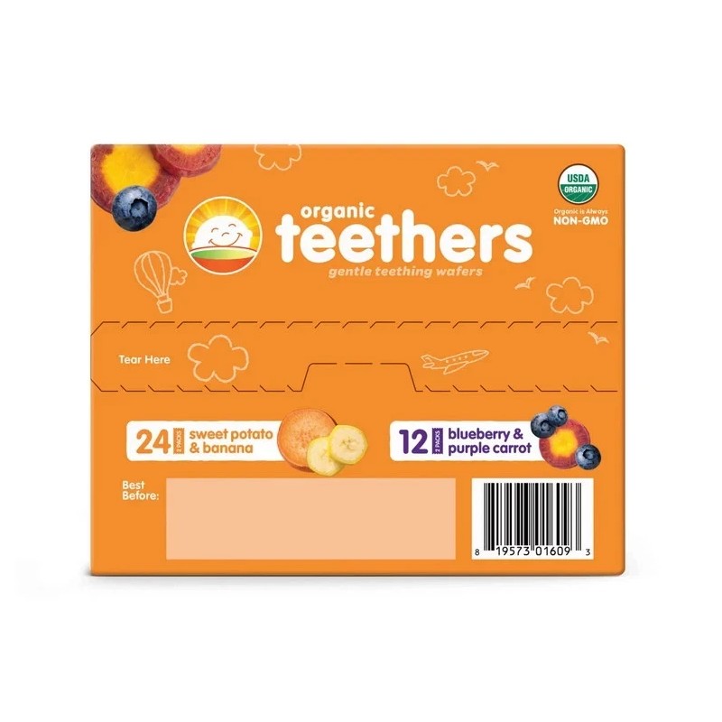 Happy Baby Organics Teethers Variety Pack 36 ct.