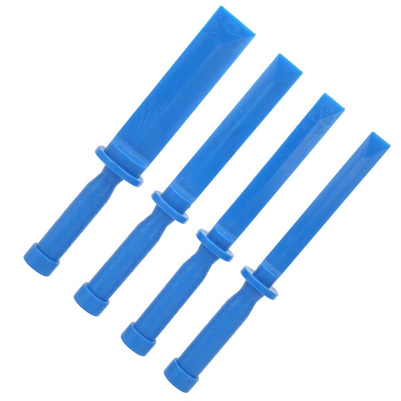 4PCs Plastic Chisel Scraper Set Non Marring Universal Scraper Remover
