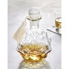 Mud Pie Hobnail Decanter, 8 1/2" x 5" dia Clear