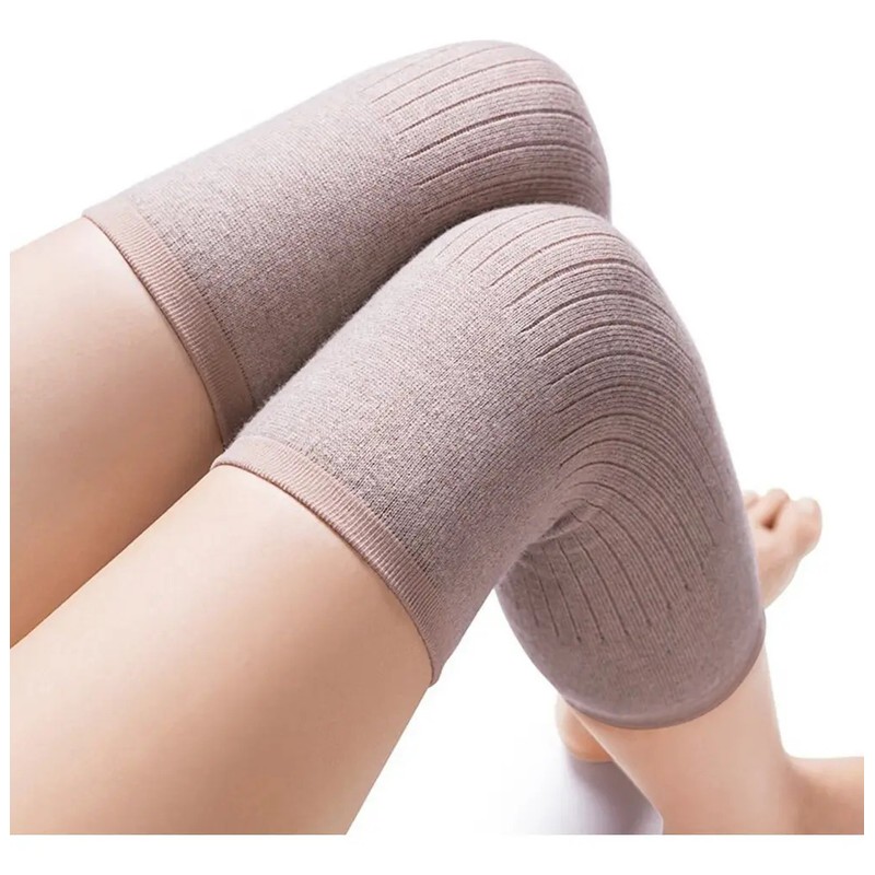 . Calentador De Rodilla Antideslizante De Cachemira Pro