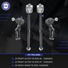 HAWK BROTHER 4Pcs Front Suspension Kit Tie Rod End Front