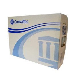 ConvaTec Bolsas para Ileostomía y Colostomía Sistema Active Life con Stomahesive, caja con 10 bolsas y 10 pinzas