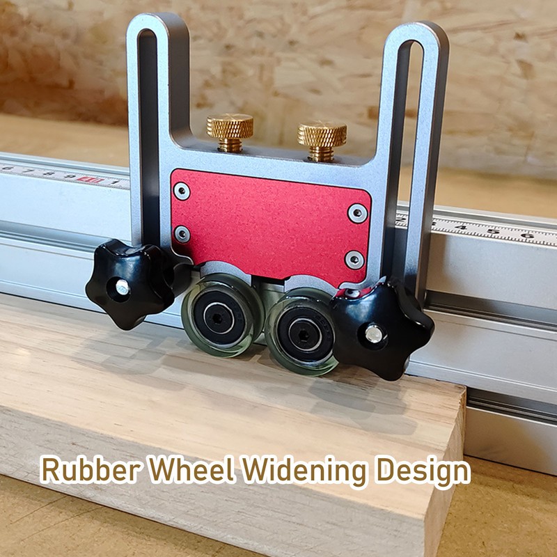 Adjustable Multi Purpose Dual Bearing Roller Aluminum Alloy Table Saw