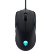 Mouse alámbrico para Gaming Alienware-AW320M, Negro