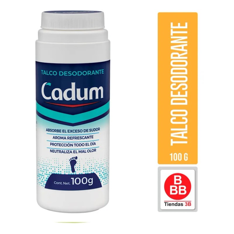 Talco Desodorante Cadum 100g