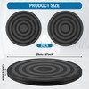 Pack of 2 turntable 20 cm rotating universal turntable, 360