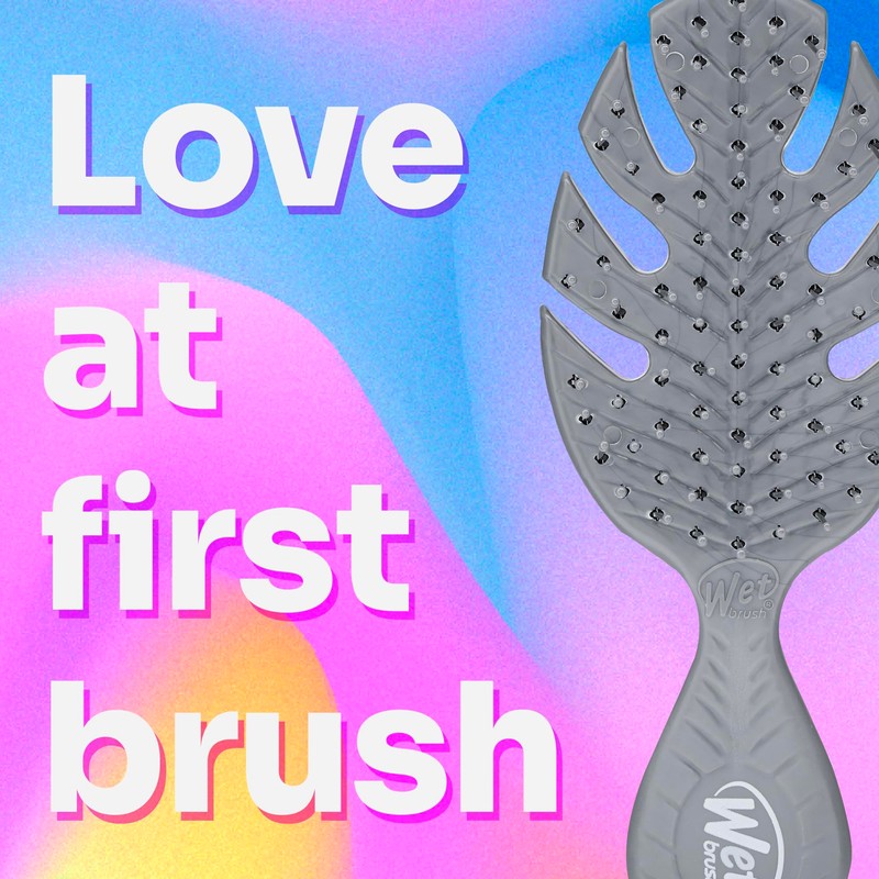 Wet Brush Go Green Mini Detangler Brush - Grey for