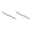 Melrose International Wood Beaded String Garland (Set of 2)