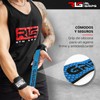 RL Grips® Straps Gym with Wrist Wraps for Weightlifting and
