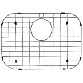 Serene Valley Sink Bottom Grid 19-1/16" x 13-5/8”, Rear Drain with Corner Radius 3-1/2", Sink Protector NLW1914R