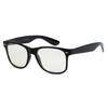 Unbranded Gaming Glasses UV blocking glasses Clear Glasses Retro Black
