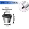 Bestgle 3-piece Trimmer Collet Chuck 0.24 inch (6.35 mm) /