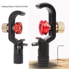 Tyenaza Armored Cable Stripper, Adjustable Height 4 to 10mm Wire Jacket Stripping Tool Fiber Optic Cable Slitter