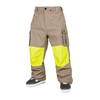 Volcom Men's Nwrk Baggy Cargo Snowboard Ski Pant Chestnut Brown