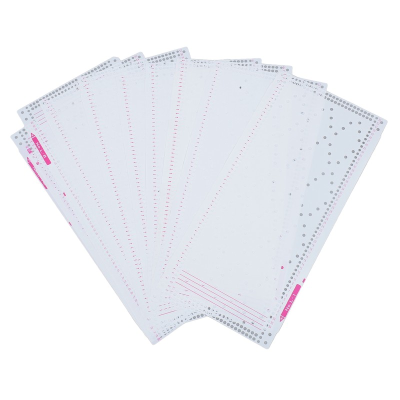 10pcs Knitting Machine Punch Card for Silver Reed Knitting Machine