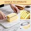 2Pcs Cheese Slicer & Butter Slicer Cutter for Block Cheese,