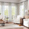 jinchan Boho Linen Blend Curtains Beige Farmhouse Curtains 63 Inches