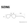 Cat anteojos de sol polarizadas para hombre rectangulares, Mate Navy