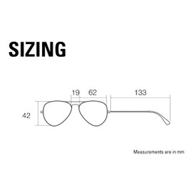 Cat anteojos de sol polarizadas para hombre rectangulares, Mate Navy Crystal Fade, 62 mm