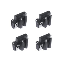 Ignition Coil for Johnson Outboard Motor Evinrude 1985-2005 4HP to 300HP 60hp 70 hp 90 hp 100hp 115hp 125hp 140hp 200 hp 225hp Replaces 18-5179 183-2508 582508 72010 4 Packs