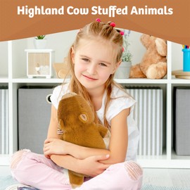 Microwavable Capybara Stuffed Animal Toy - Weighted Stuffed Animal Plush, Heating Pad, Cozy Gift for Girls|Women|Kids|Elder People
