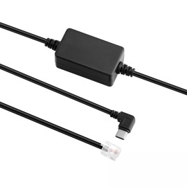 ABLEGRID Radar Detector Cable with USB C to RJ11 Plug For Uniden R1 R3 R7 Radar Detector