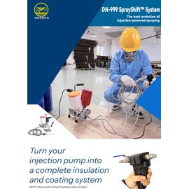 Polyurethane Foam Spray Gun AB 1:1 Air Purge PU Foaming Injection AB Two-Component High Pressure Coating Spray Gun Wall Roof Construction with Accessory Kit Adoration for DN-999 Spray Pump