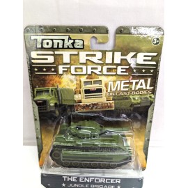 Tonka Strike Force Metal Diecast Bodies Army Tank The Enforcer Jungle Brigade