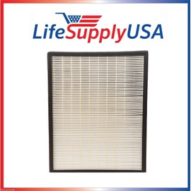 LifeSupplyUSA Replacement HEPA Filter Compatible with Alen Air Flex HEPA-Pure Purifier BreatheSmart