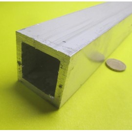 Unbranded 6063 T52 Aluminum Square Tube 2.00" Square x 1/4" Wall x 60" Long